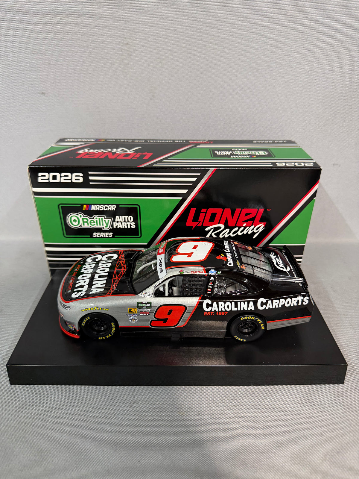 Ross Chastain #9 2026 Carolina Carports Nascar Diecast