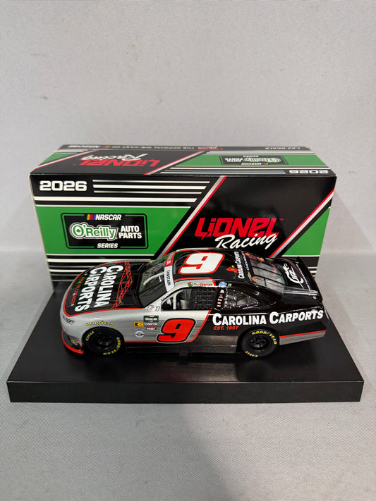 Ross Chastain #9 2026 Carolina Carports Nascar Diecast