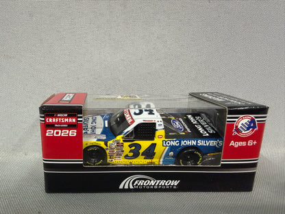 Layne Riggs #34 2026 St Petersburg Win Long John Silvers Nascar 1/64 Diecast