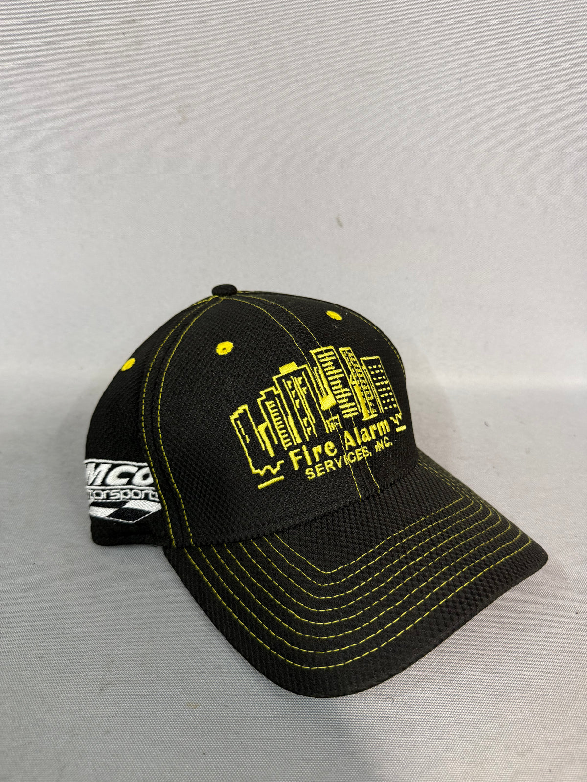 John Hunter Nemechek #8 Fire Alarm Services Nascar Team Issued Hat