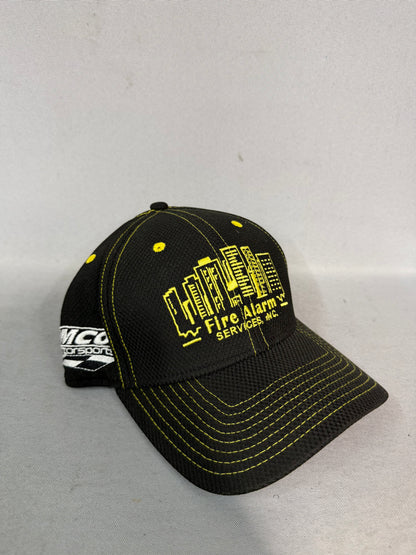 John Hunter Nemechek #8 Fire Alarm Services Nascar Team Issued Hat