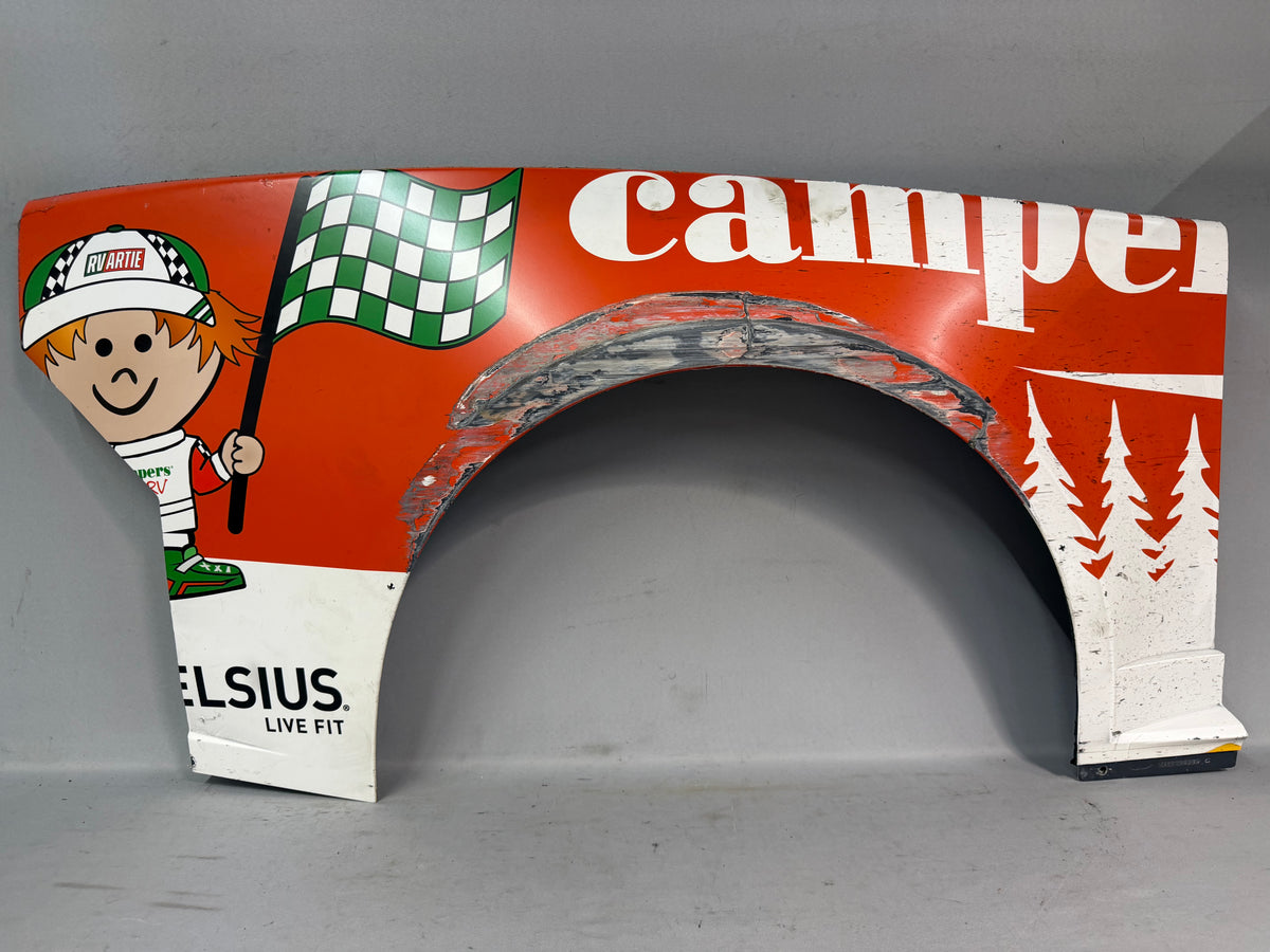 AJ Allmendinger #16 2026 Iowa Campers Inn RV Nascar Quarter Panel