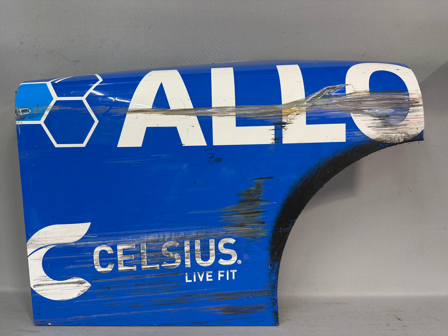 Josh Williams #11 2024 Bristol Alloy Employer Services Nascar Partial Quarter Panel