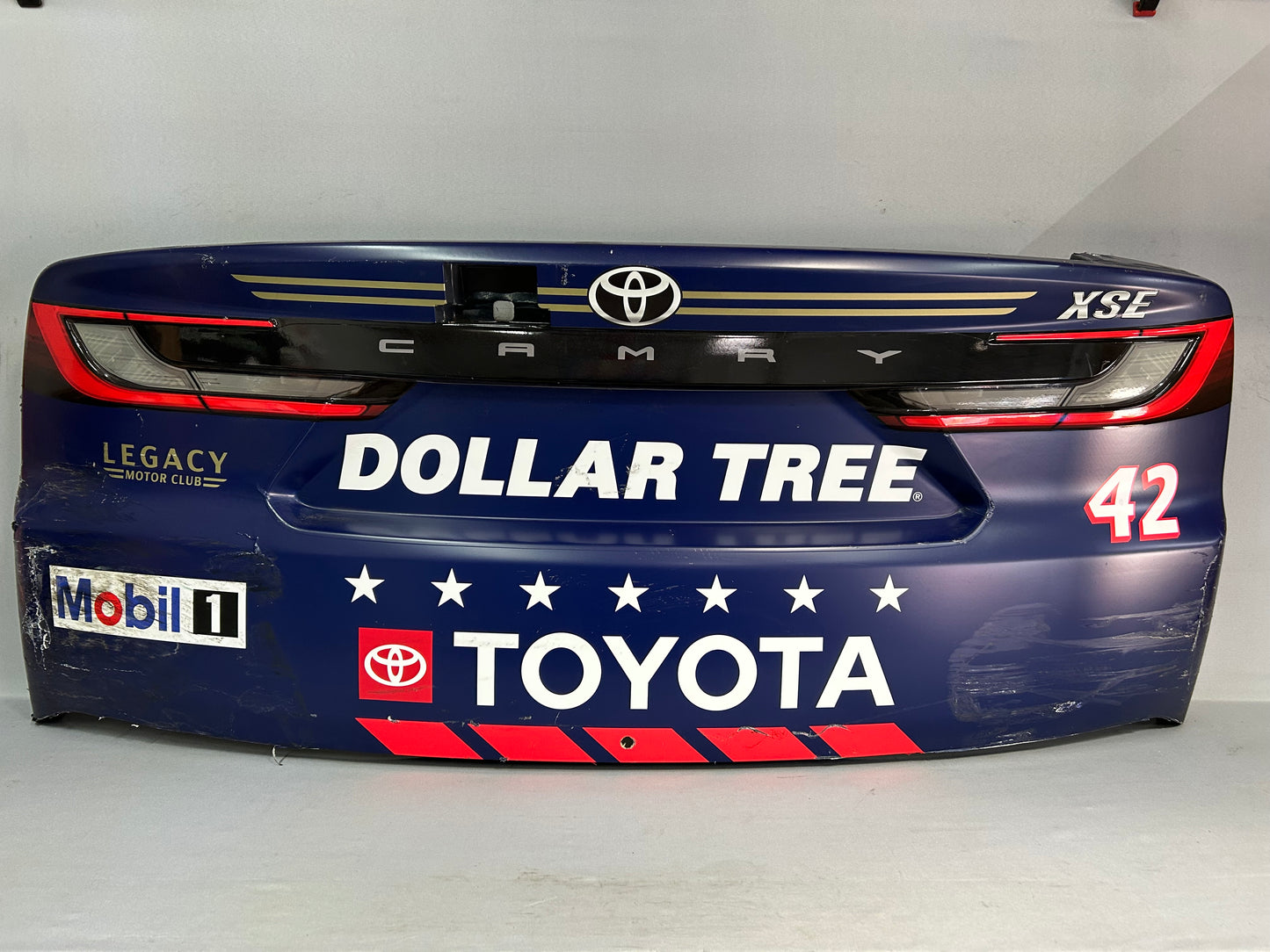 John Hunter Nemechek #42 2025 Charlotte Dollar Tree Nascar Rear Bumper