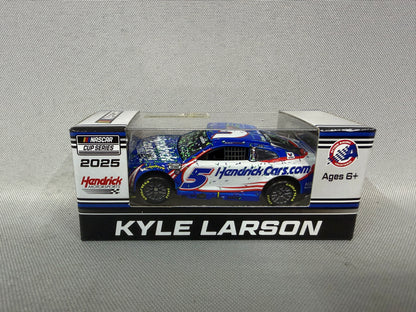 Kyle Larson #5 2025 Kansas Win Hendrick Cars Nascar 1/64 Diecast