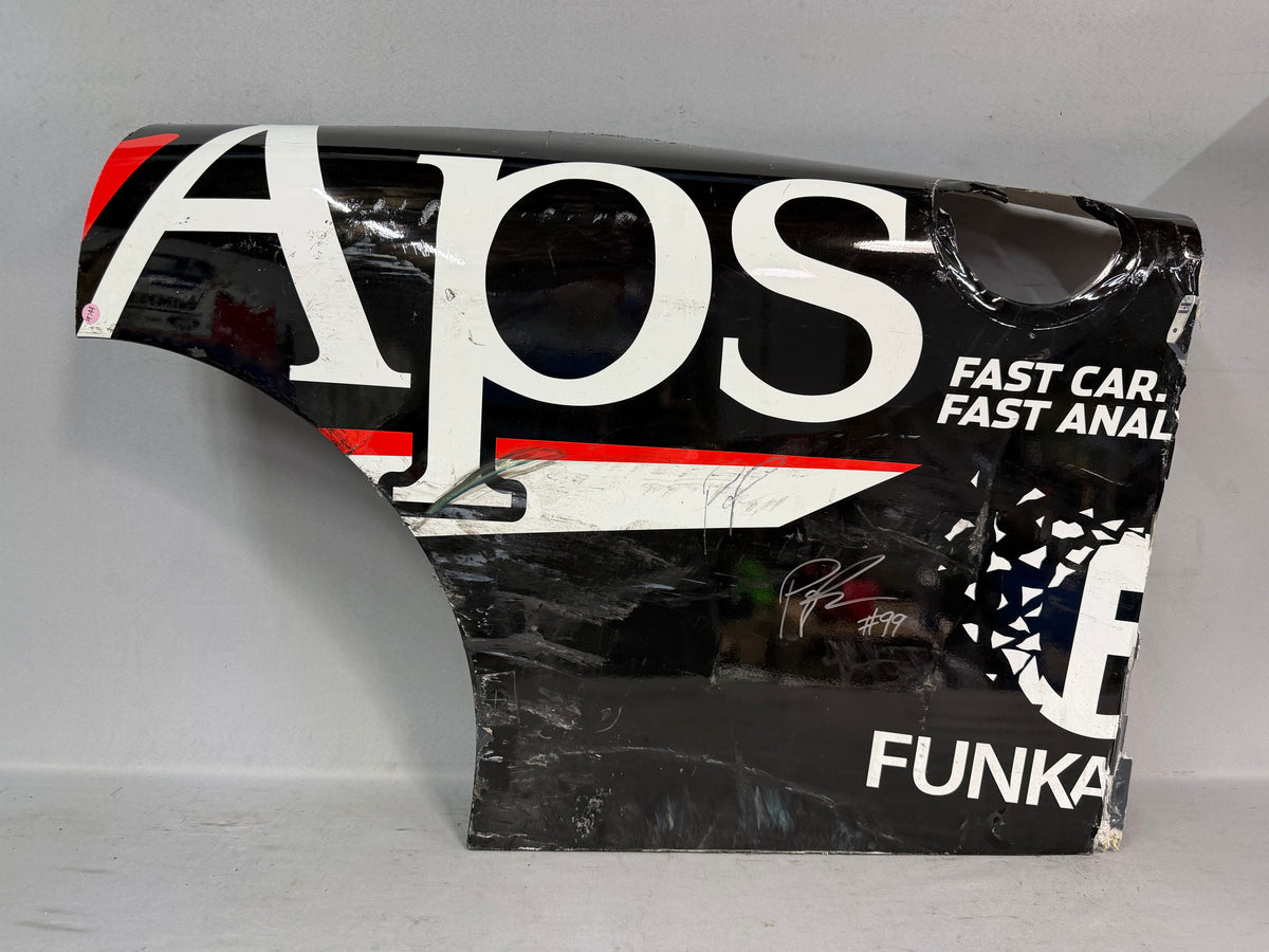 Parker Retzlaff #99 2026 Martinsville 1 Sci Aps Nascar Autographed Partial Quarter Panel