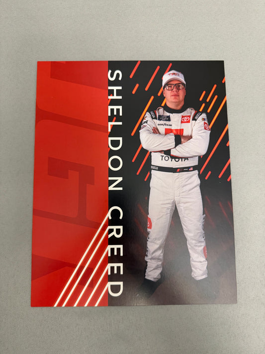Sheldon Creed #18 2024 Joe Gibbs Racing Nascar Hero Card