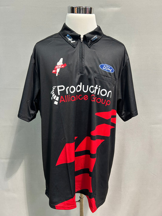 Cole Custer #00 2024 Production Alliance Nascar Crew Shirt Size 3XL