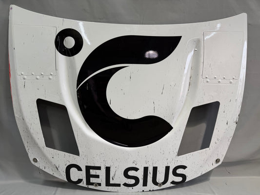 AJ Allmendinger #16 2025 Phoenix Celsius Spritz Vibe Nascar Hood