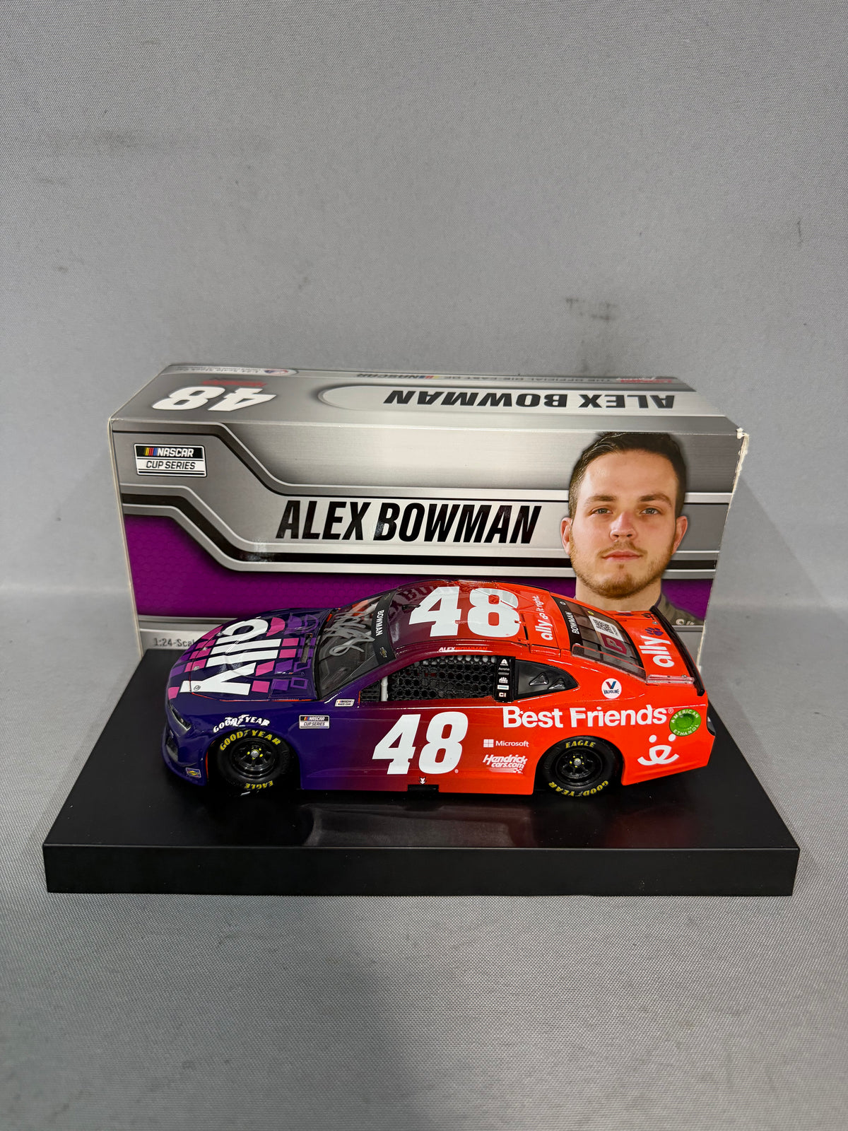 Alex Bowman #48 2021 Ally Best Friends Nascar Autographed Diecast