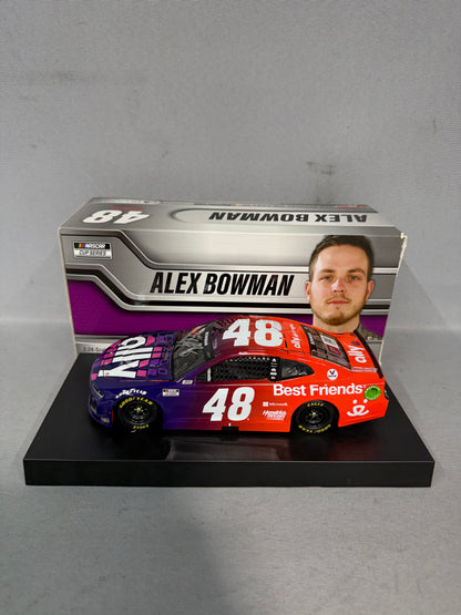 Alex Bowman #48 2021 Ally Best Friends Nascar Autographed Diecast