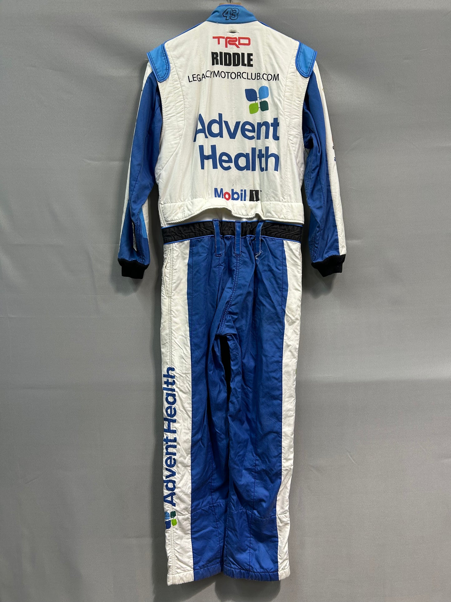 Erik Jones #43 2024 Advent Health Nascar Crew Firesuit C-50 W-36 L-32