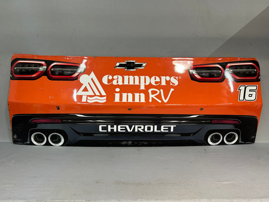 Christian Eckes #16 2025 Daytona Campers Inn RV Nascar Rear Bumper