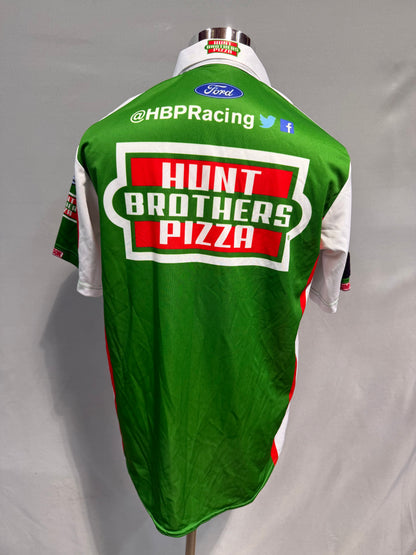 Kevin Harvick #4 Hunt Brothers Pizza Nascar Crew Shirt Size Medium