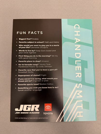 Chandler Smith #81 Joe Gibbs Racing Nascar Hero Card