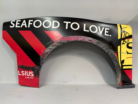 Ty Dillon #10 2025 Bowman Gray Clash Sea Best Nascar Quarter Panel