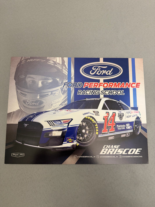 Chase Briscoe #14 2022 Ford Performance Nascar Hero Card