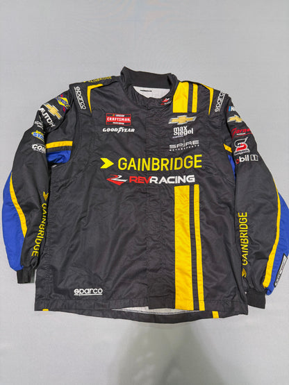 Nick Sanchez #2 2024 Gainbridge Nascar 2 Piece Crew Firesuit C-50 W-40 L-32
