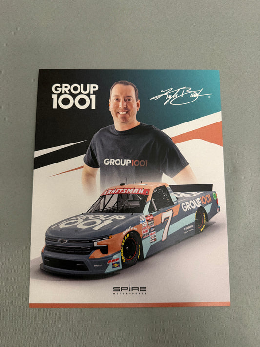 Kyle Busch #7 2024 Group 1001 Nascar Hero Card