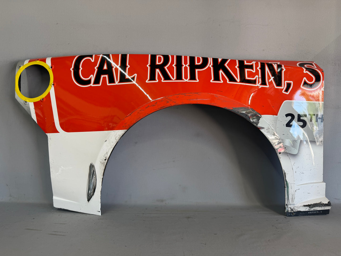 Daniel Suarez #7 2026 Watkins Glen Cal Ripken Foundation Nascar Quarter Panel