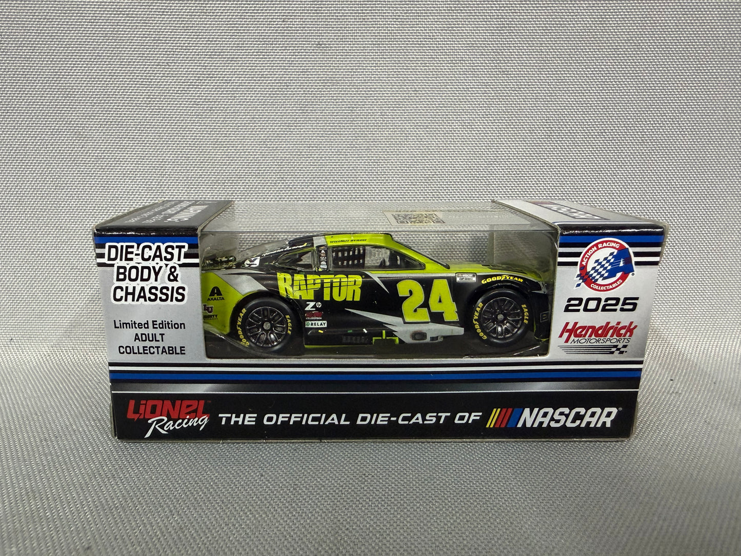 William Byron #24 2025 Iowa Win Raptor Nascar 1/64 Diecast