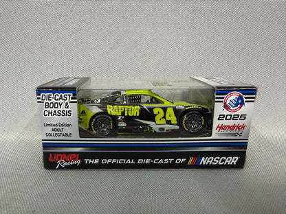 William Byron #24 2025 Iowa Win Raptor Nascar 1/64 Diecast