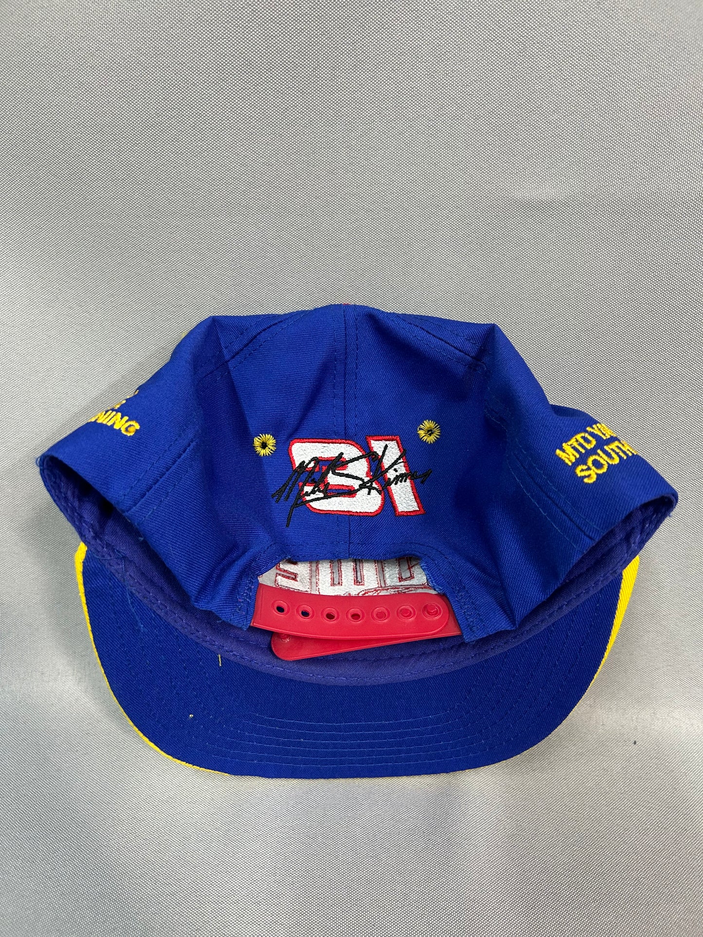Mike Skinner #31 Team Lowes Racing Nascar Autographed Hat