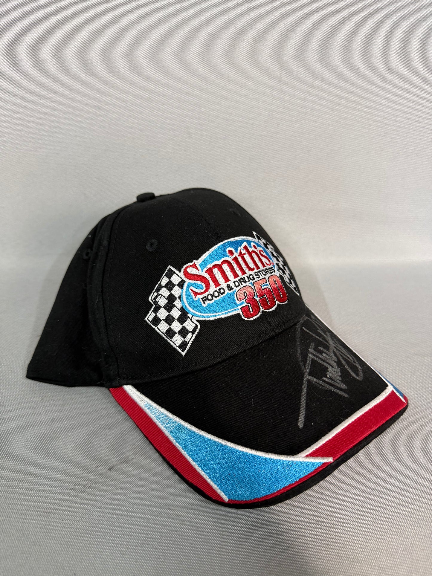 Timothy Peters #17 2013 Las Vegas Smiths Food 350 Nascar Autographed Victory Lane Hat