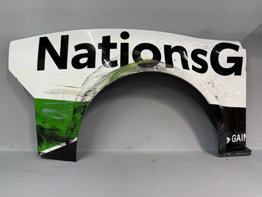 Justin Haley #7 2025 New Hampshire Nations Guard Nascar Quarter Panel