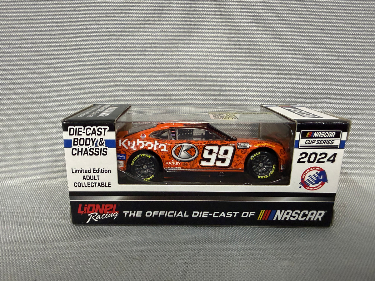 Daniel Suarez #99 2024 Kubota Day Of The Dead Nascar 1/64 Diecast