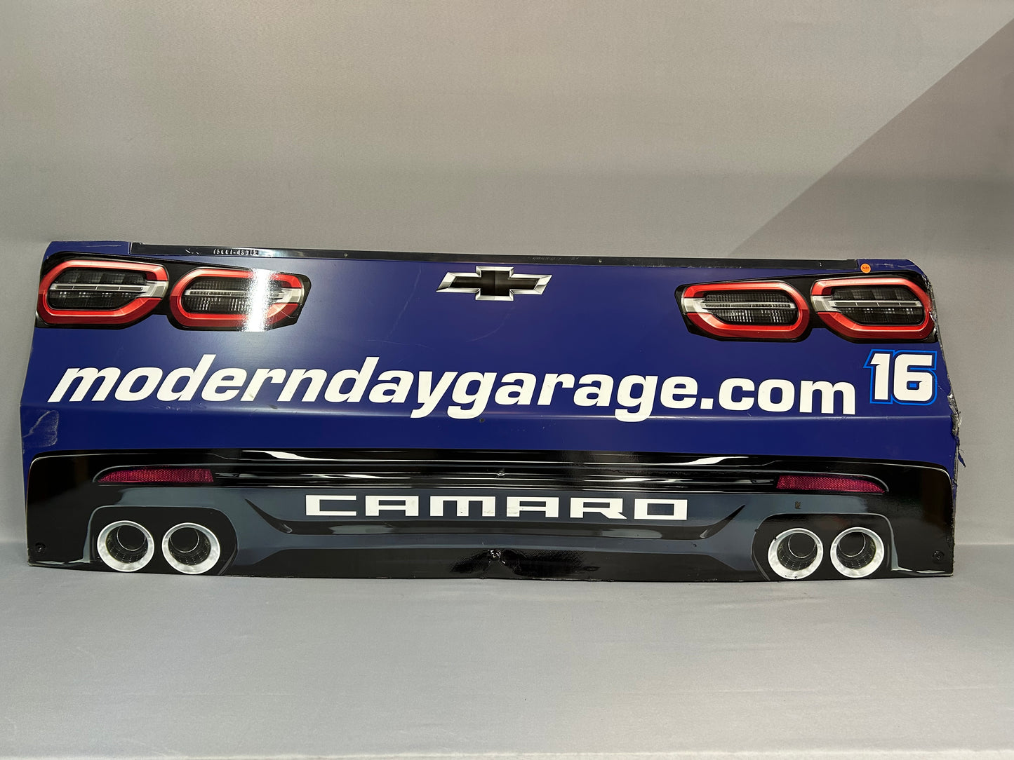 AJ Allmendinger #16 2024 Homestead Modern Day Garage Nascar Rear Bumper