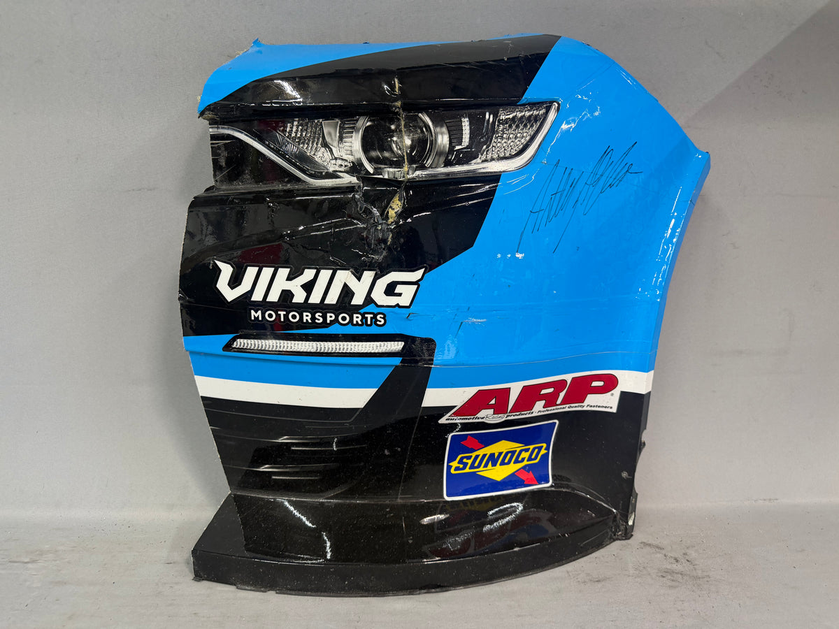 Parker Retzlaff #99 2026 Kansas 1 Gemoro Nascar Autographed Nose Corner