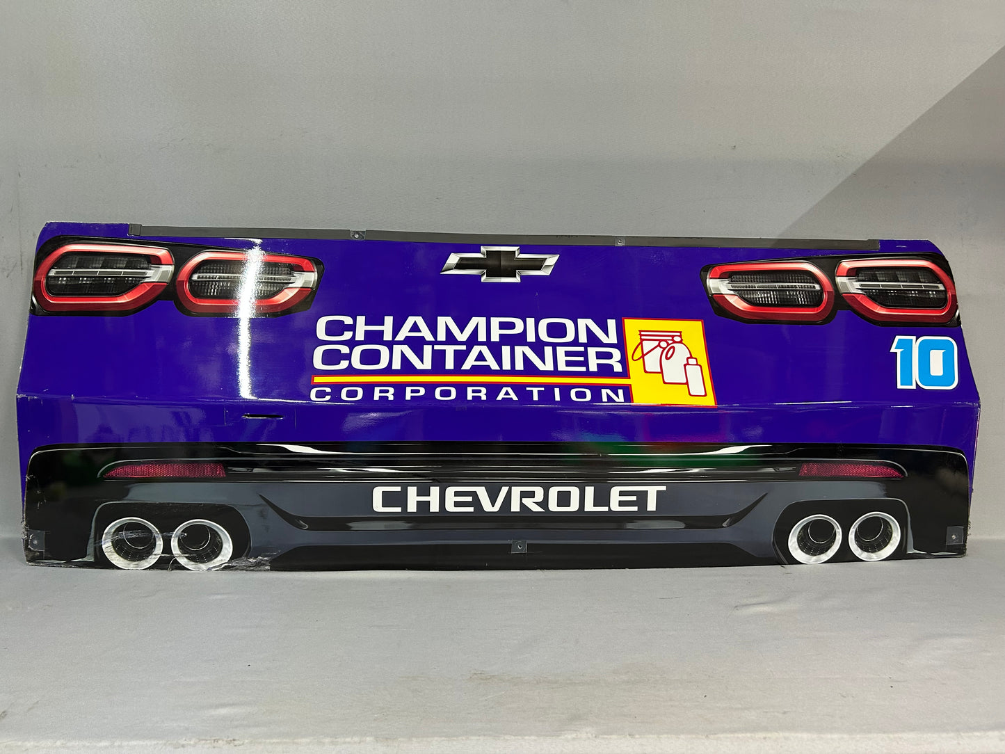 Daniel Dye #10 2025 Mexico City Race To Stop Suicide Nascar Rear Bumper