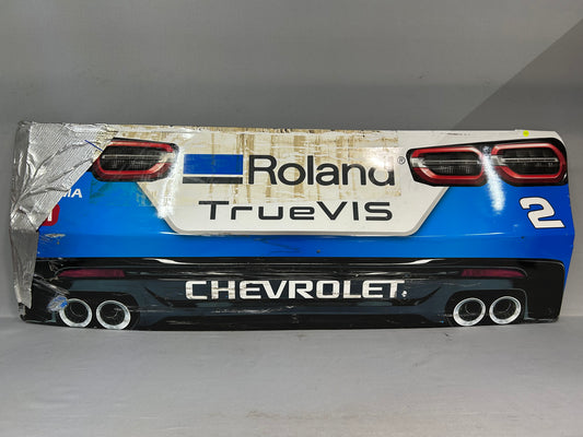 Jesse Love #2 2025 Atlanta Roland Nascar Rear Bumper