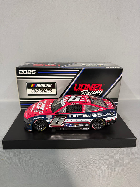 Brad Keselowski #6 2025 Build Submarines Salutes Nascar Diecast