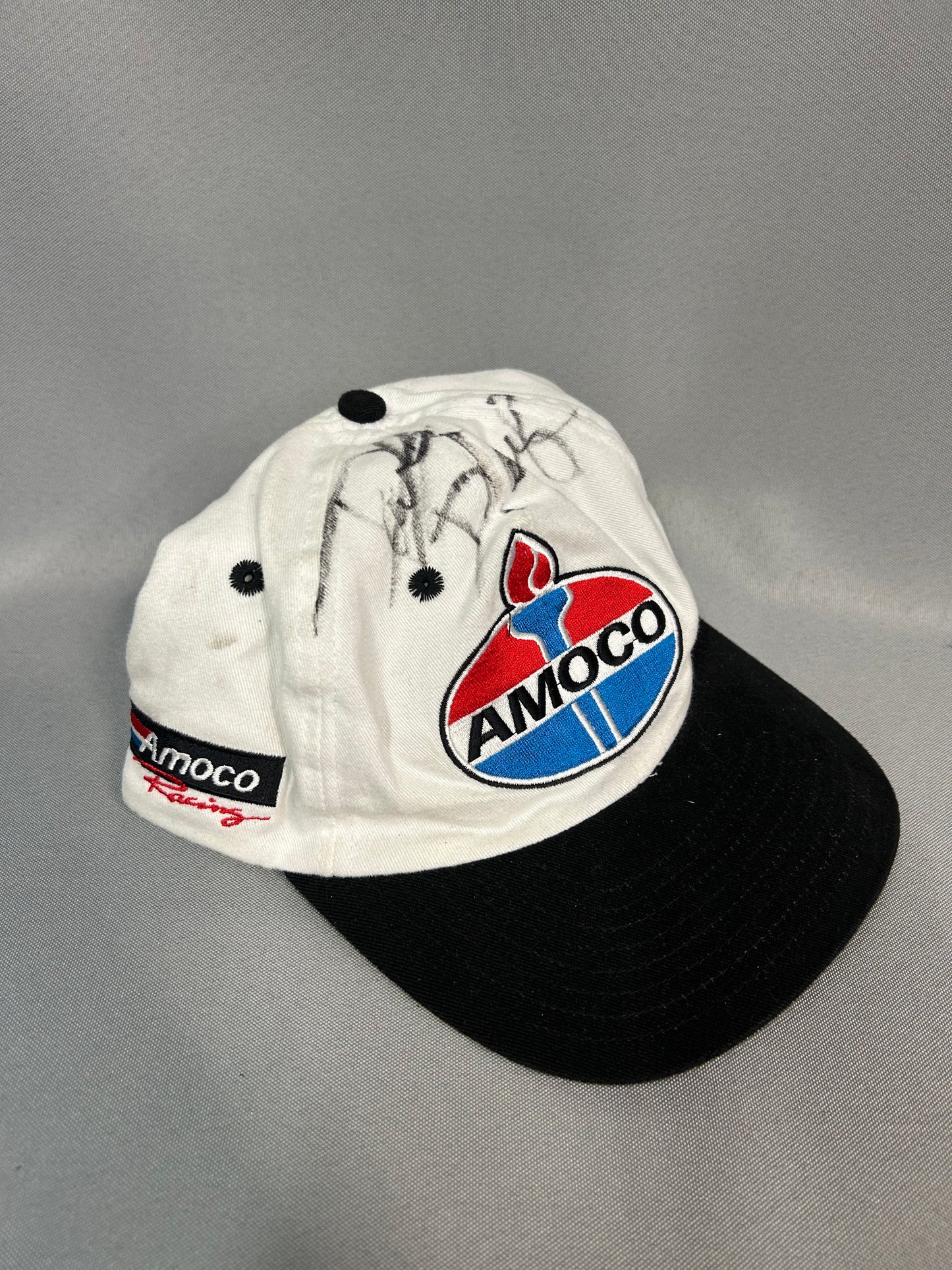 Dave Blaney #93 Amoco Racing Nascar Autographed Hat