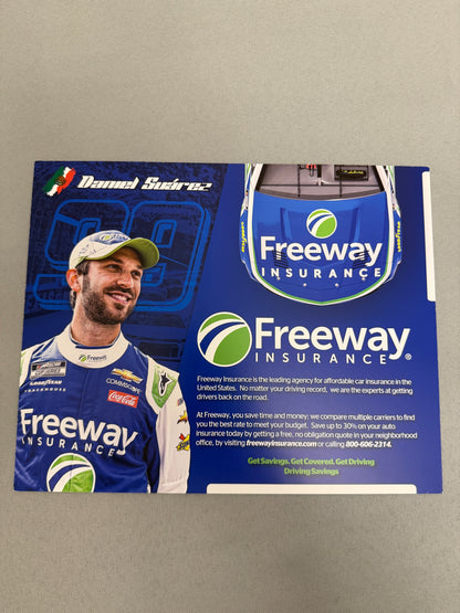 Daniel Suarez #99 Freeway Insurance Nascar Hero Card