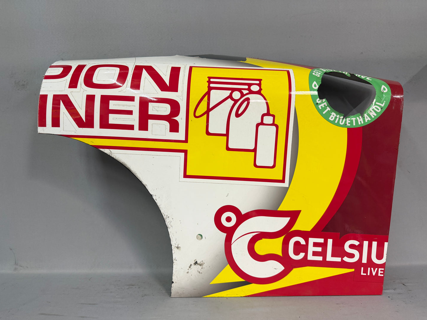 Daniel Dye #10 2024 Daytona Champion Container Nascar Partial Quarter Panel