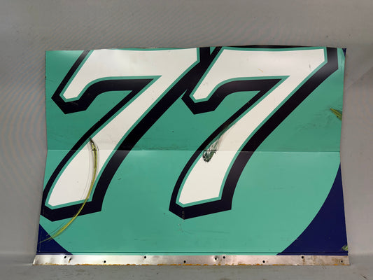 James Hinchcliffe #77 2026 St Petersburg Delaware Life Nascar Door Panel