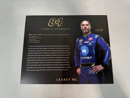 Jimmie Johnson #84 2024 Phoenix Carvana Desert Sunrise Nascar Hero Card