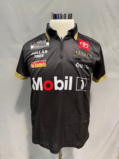 John Hunter Nemechek #42 2025 Mobil 1 Nascar Crew Shirt Size Small