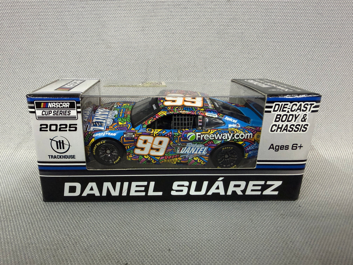 Daniel Suarez #99 2025 Thank You Daniel Freeway Insurance Nascar 1/64 Diecast