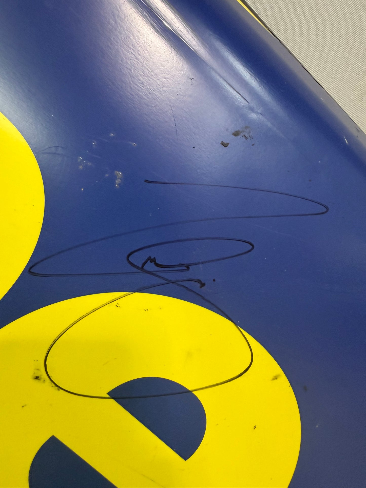 Zane Smith #38 2023 Speedco Nascar Autographed Quarter Panel