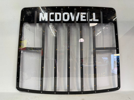 Michael McDowell #71 2025 Nascar Rear Windshield
