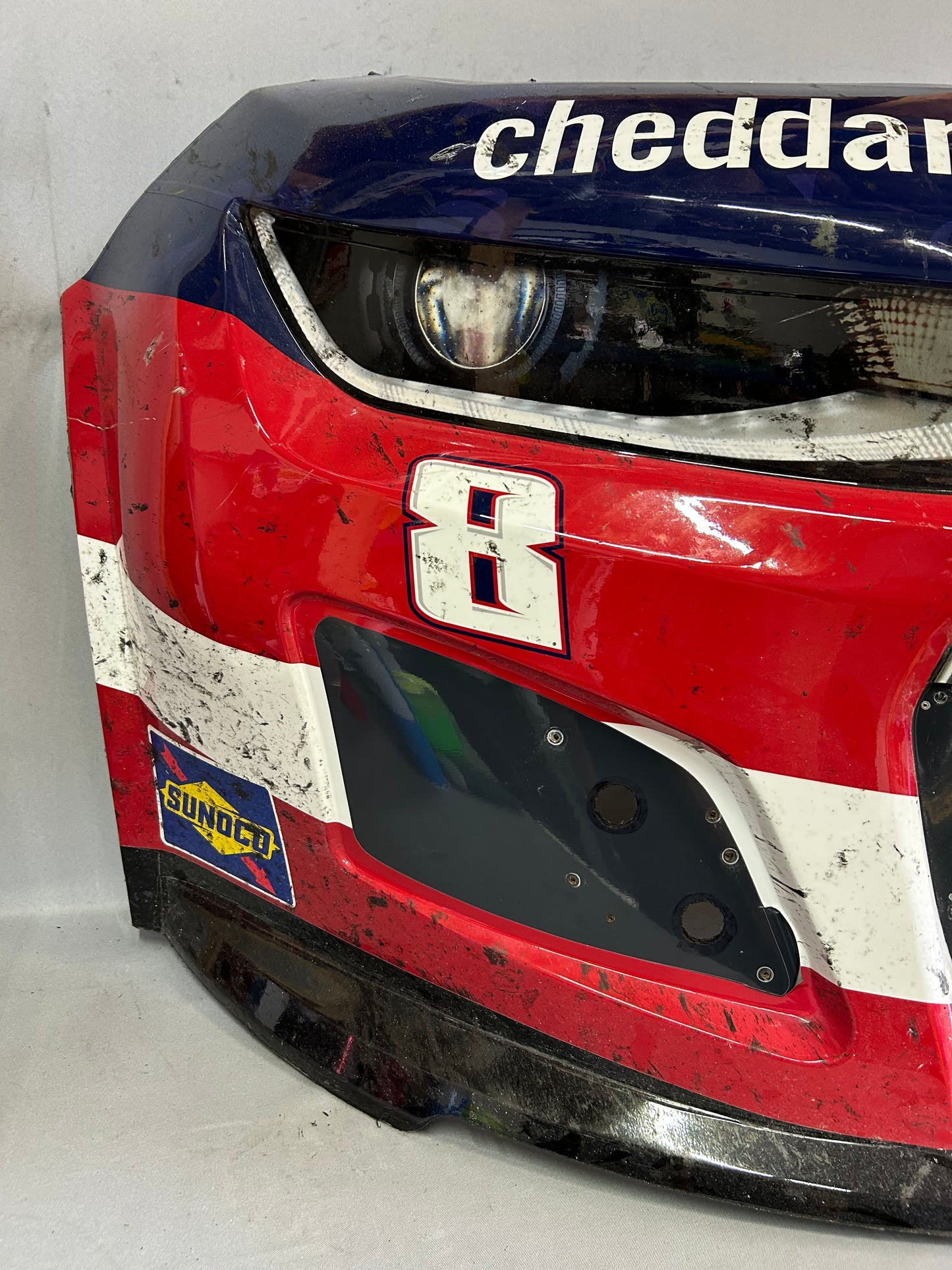 Kyle Busch #8 2025 Dover Cheddars Nascar Front Nose