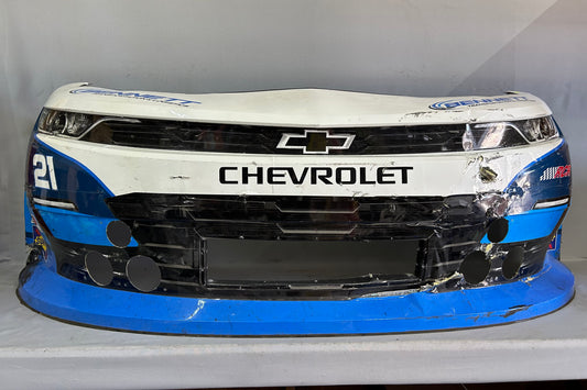 Austin Hill #21 2025 Sonoma Bennett Transportation Nascar Front Nose