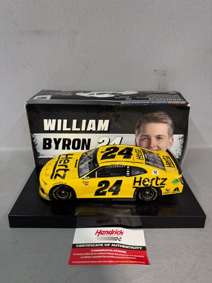 William Byron #24 2019 Hertz Nascar Autographed Diecast
