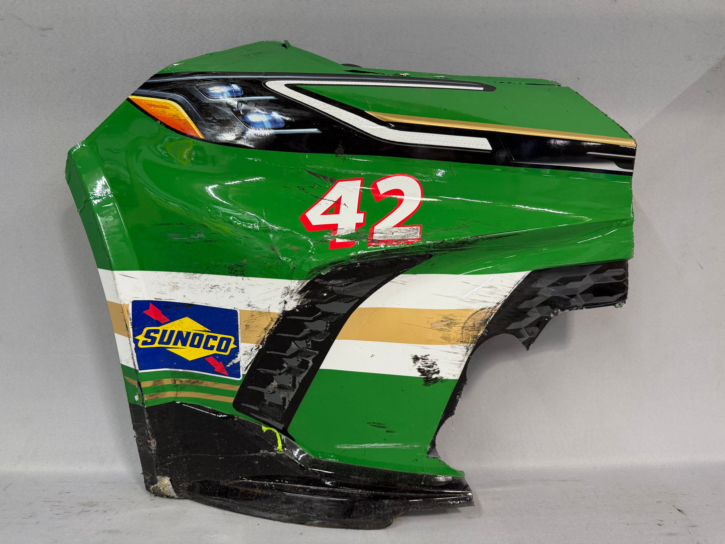 John Hunter Nemechek #42 2026 Bowman Gray Nascar Nose Corner