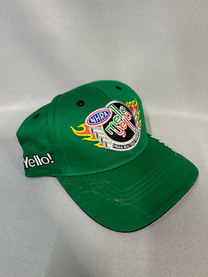 Greg Anderson 2014 NHRA Pomona 2 Autographed Hat
