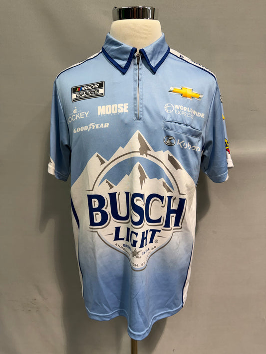 Ross Chastain #1 2024 Busch Light Nascar Crew Shirt Size Medium